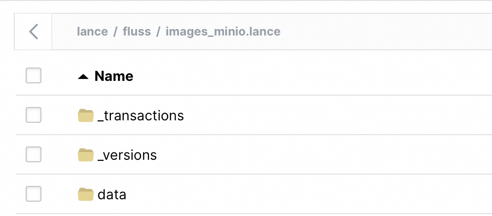 Check Job MinIO UI